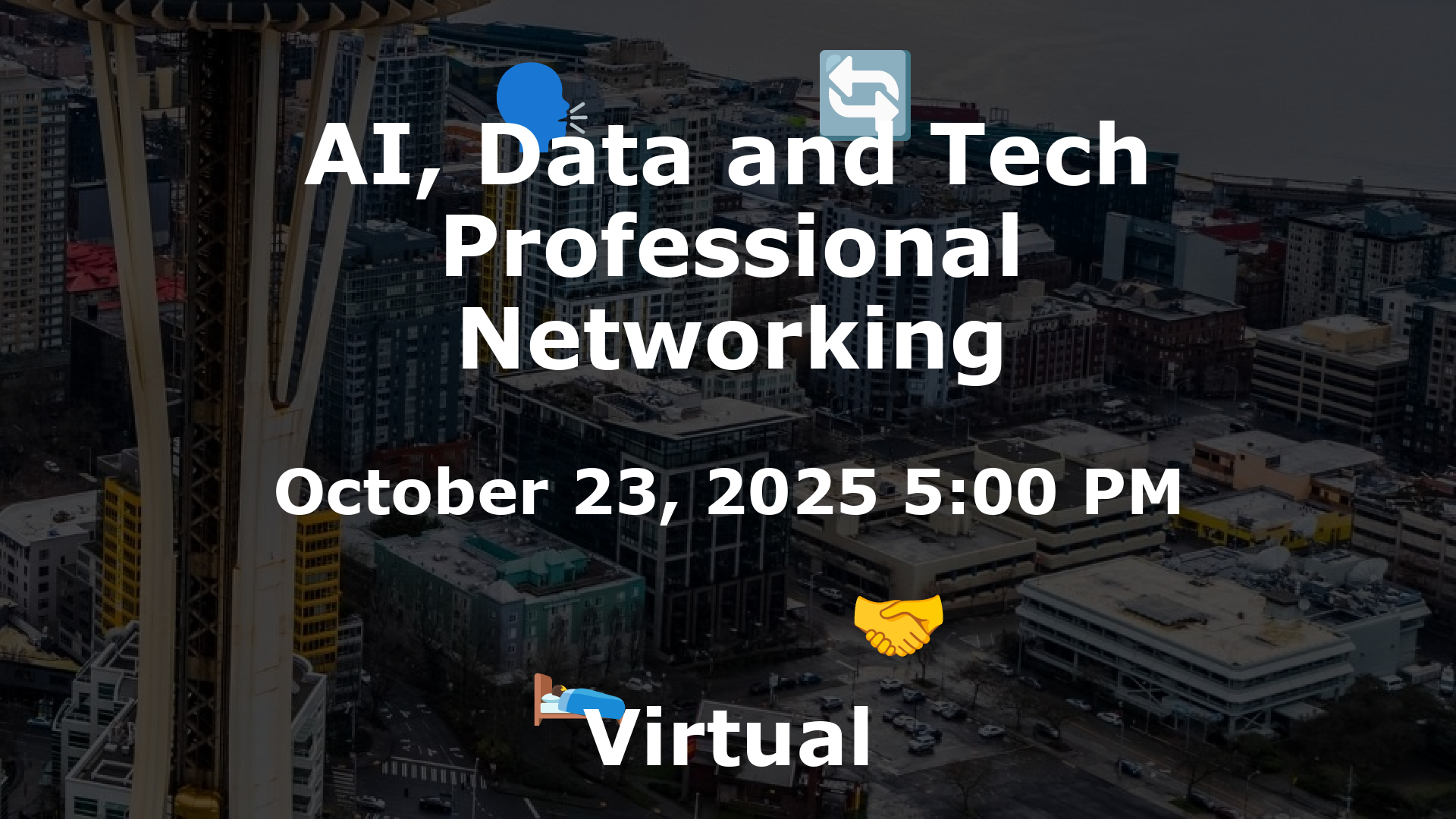 AI, Data and Tech Professional Networking event image